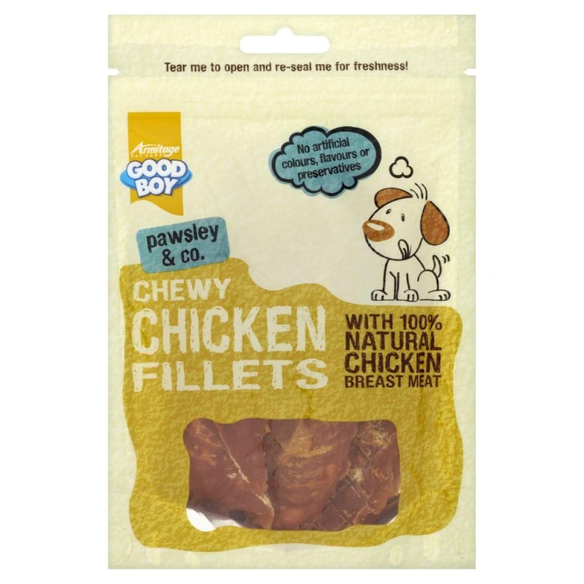 Good Boy – Deli Chicken Fillets 80g – Pawfect Supplies Ltd Product Image