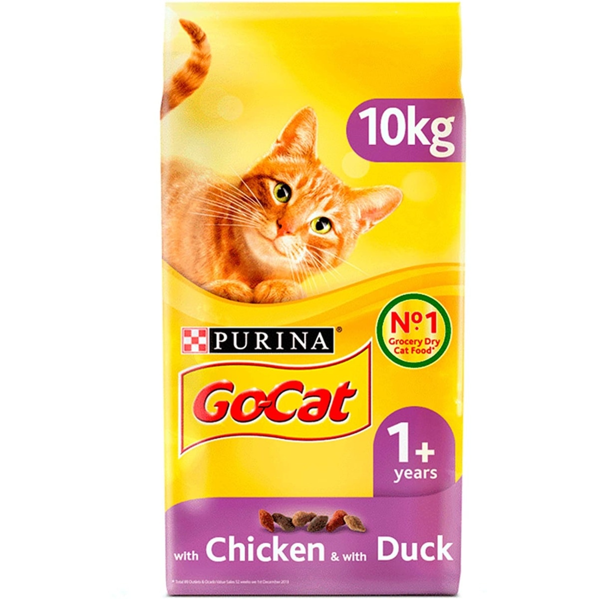 GO-CAT Chicken and Duck 10kg – Pawfect Supplies Ltd Product Image