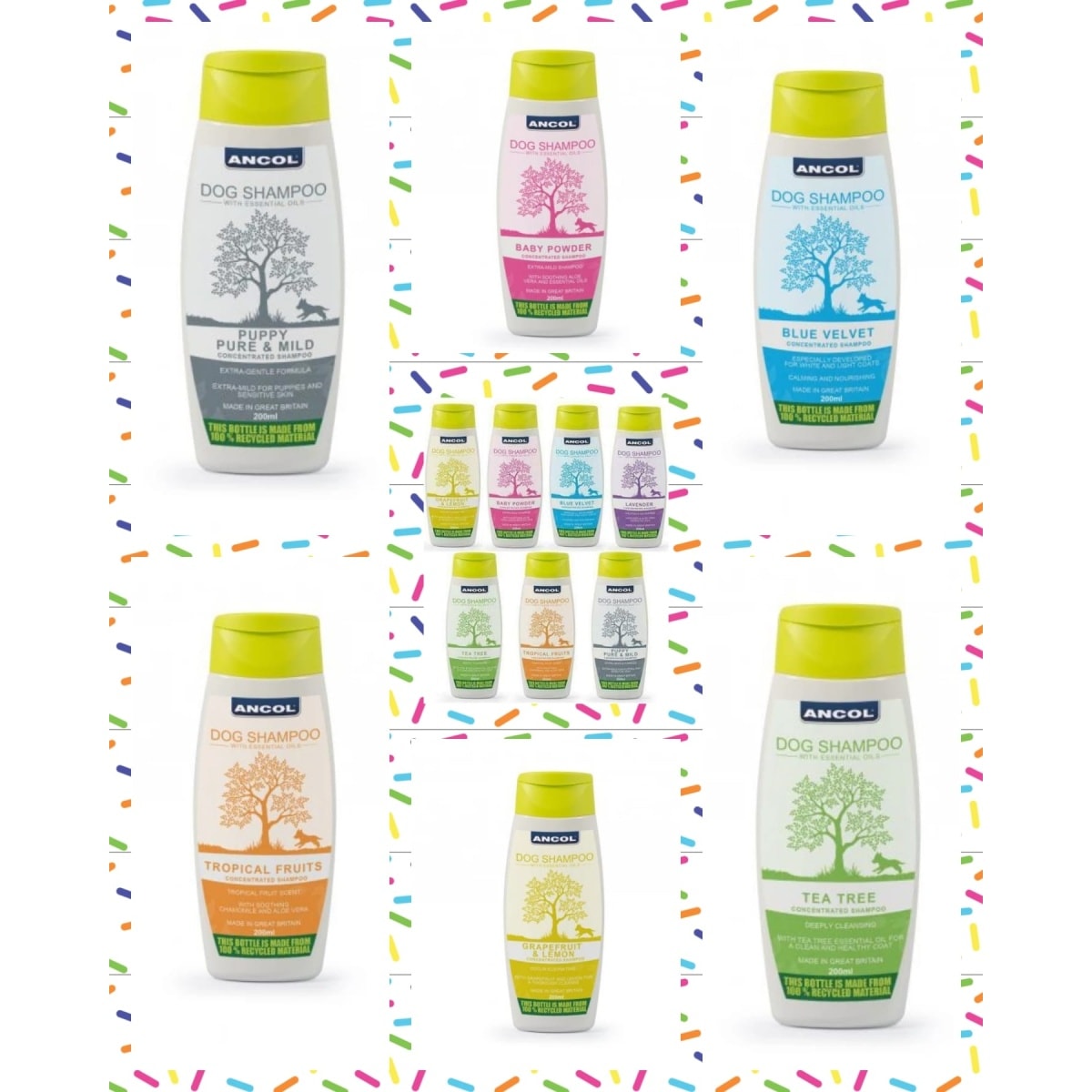 Ancol Dog Shampoo 200ml – Pawfect Supplies Ltd Product Image