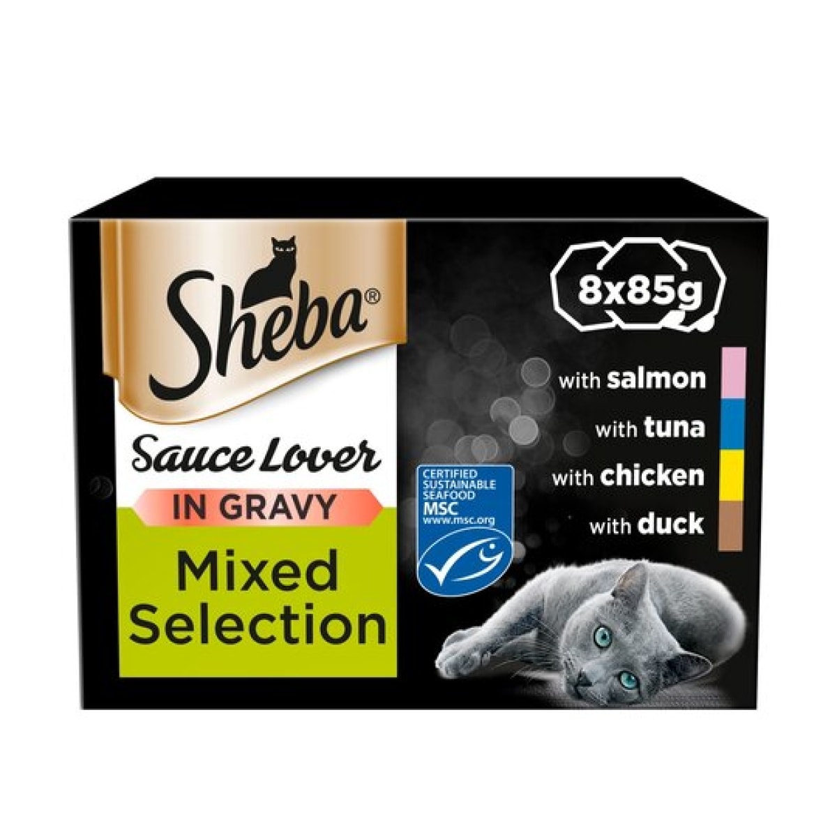Sheba Alu Sauce Lover Mixed 8 x 85g – Pawfect Supplies Ltd Product Image