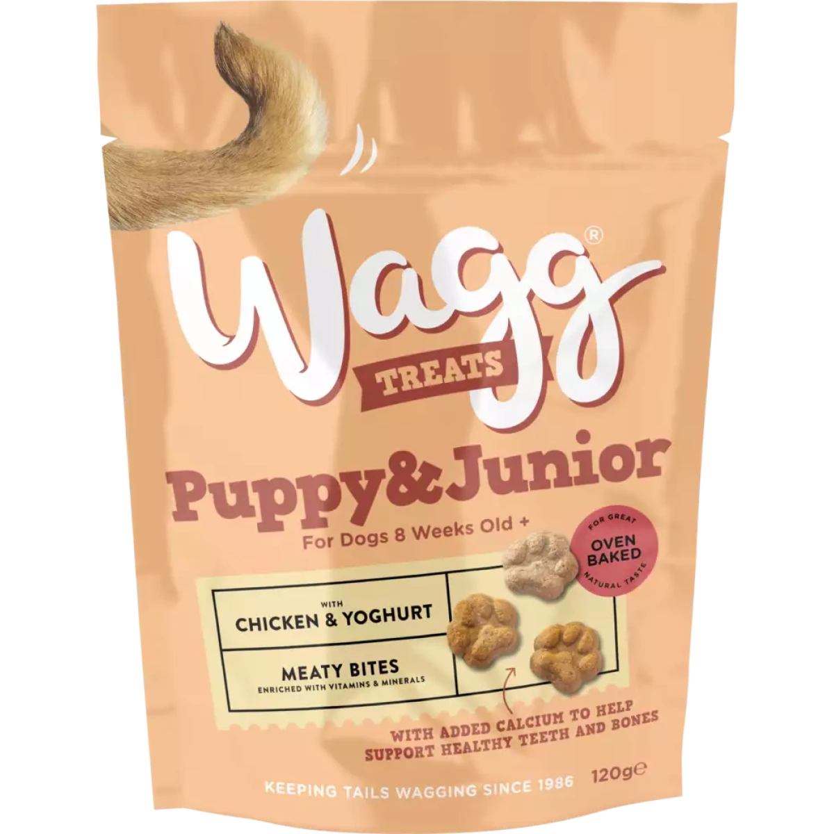 Wagg Dog Treats - Puppy & Junior 120g Main Image