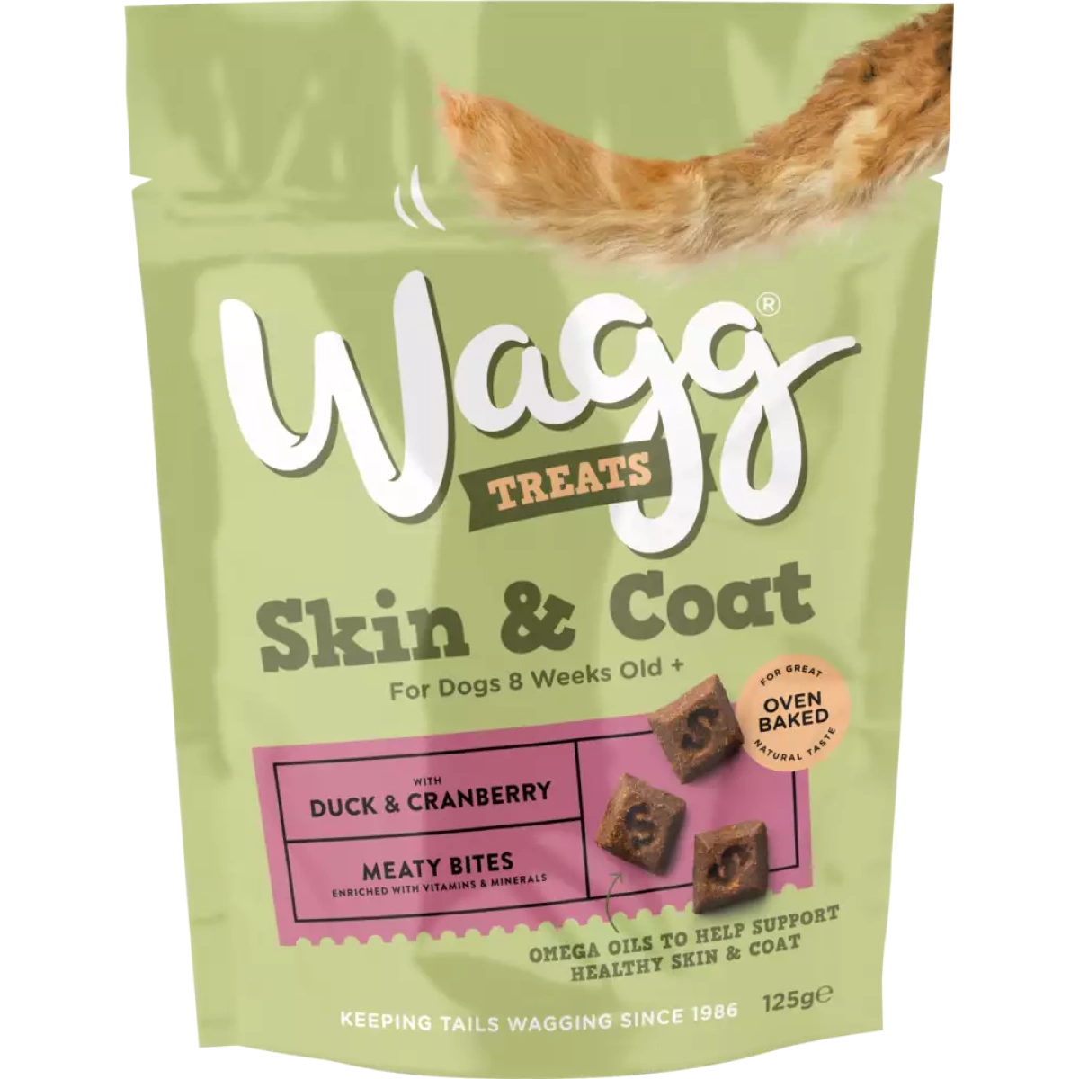 Wagg Dog Treats - Skin & Coat 100g Main Image