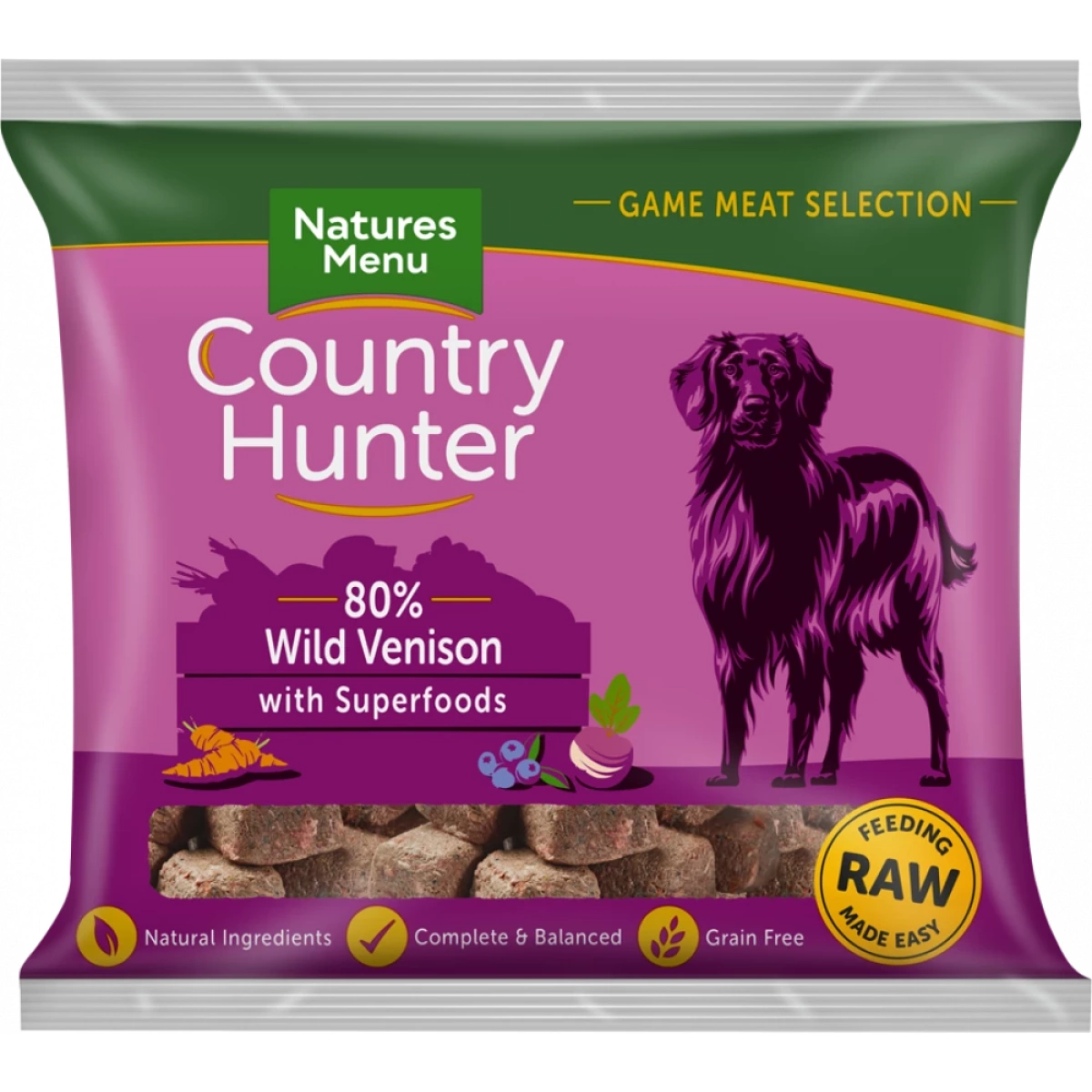 Country Hunter Nuggets 1kg - Wild Venison Main Image