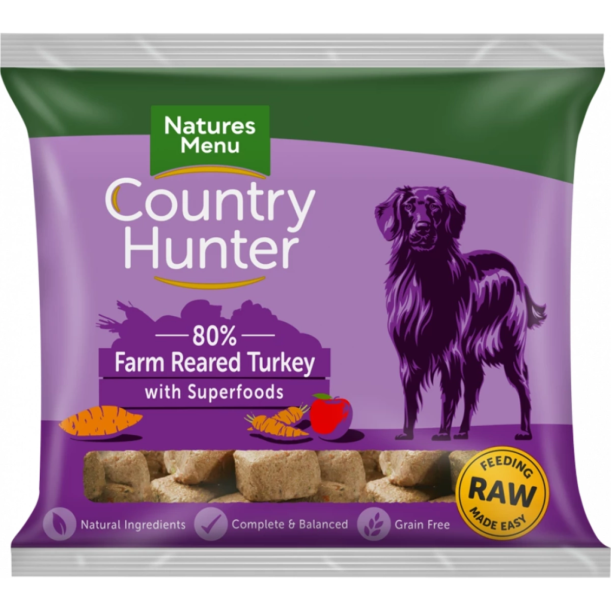 Country Hunter Nuggets 1kg - Farm Reared Turkey Main Image