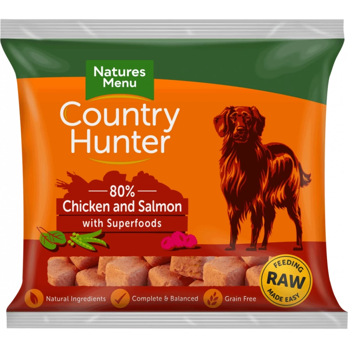 Country Hunter Nuggets 1kg – Chicken & Salmon – Pawfect Supplies Ltd Product Image