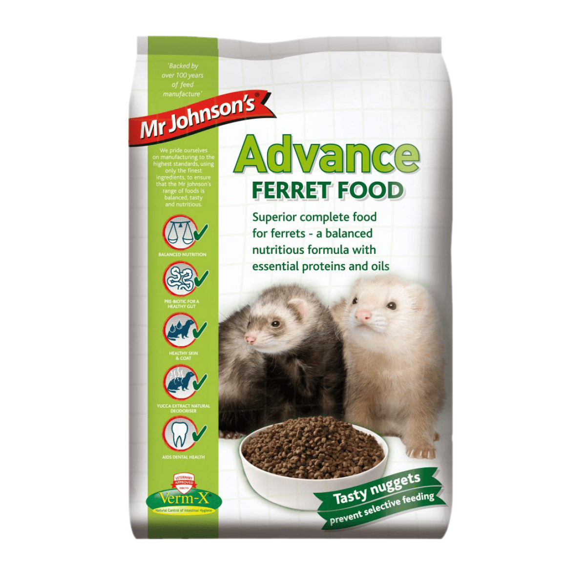 Advanced Ferret Food 2kg Main Image
