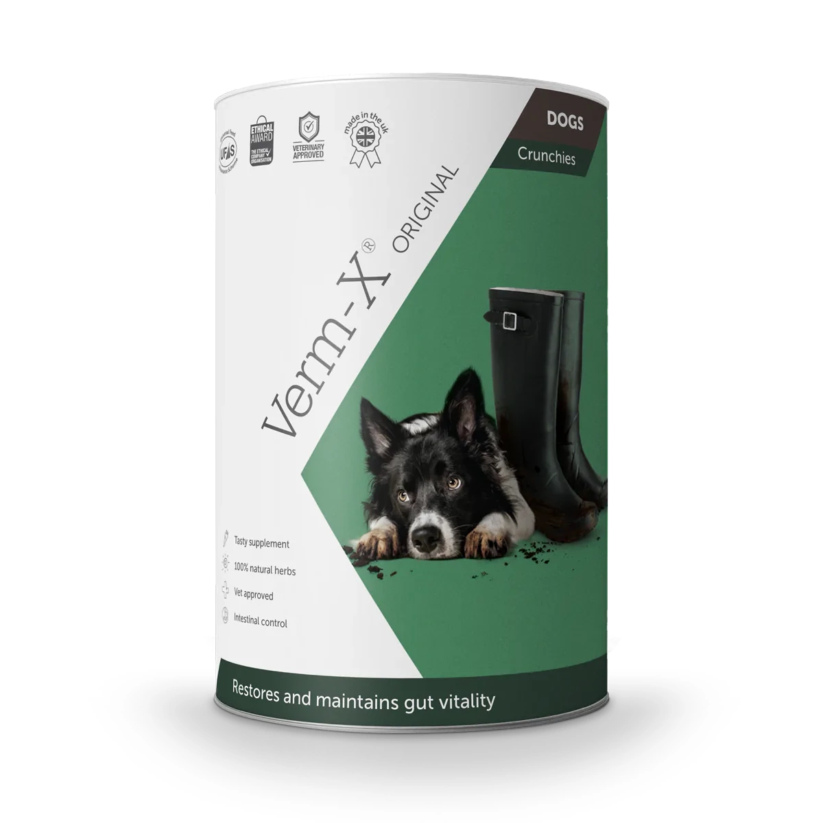 Verm-X Original Crunchies for Dogs 100g – Pawfect Supplies Ltd Product Image