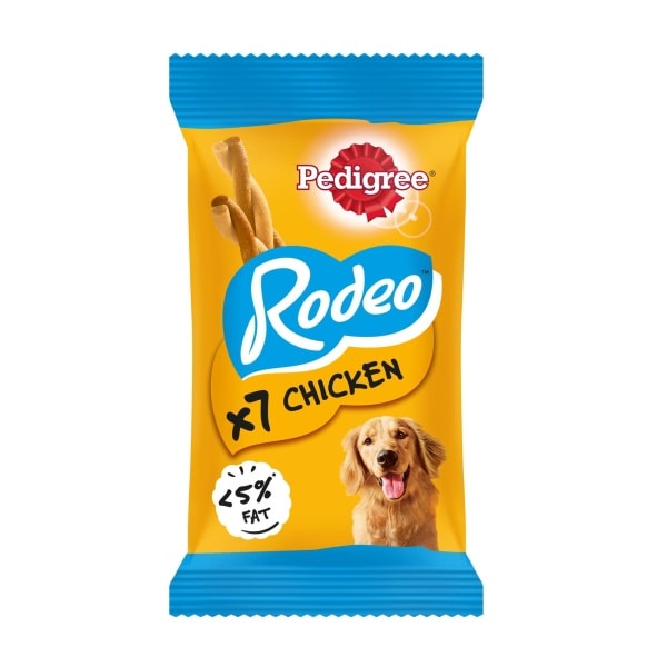 Pedigree Rodeo Dog Treats with Beef – 7stk – Pawfect Supplies Ltd Product Image