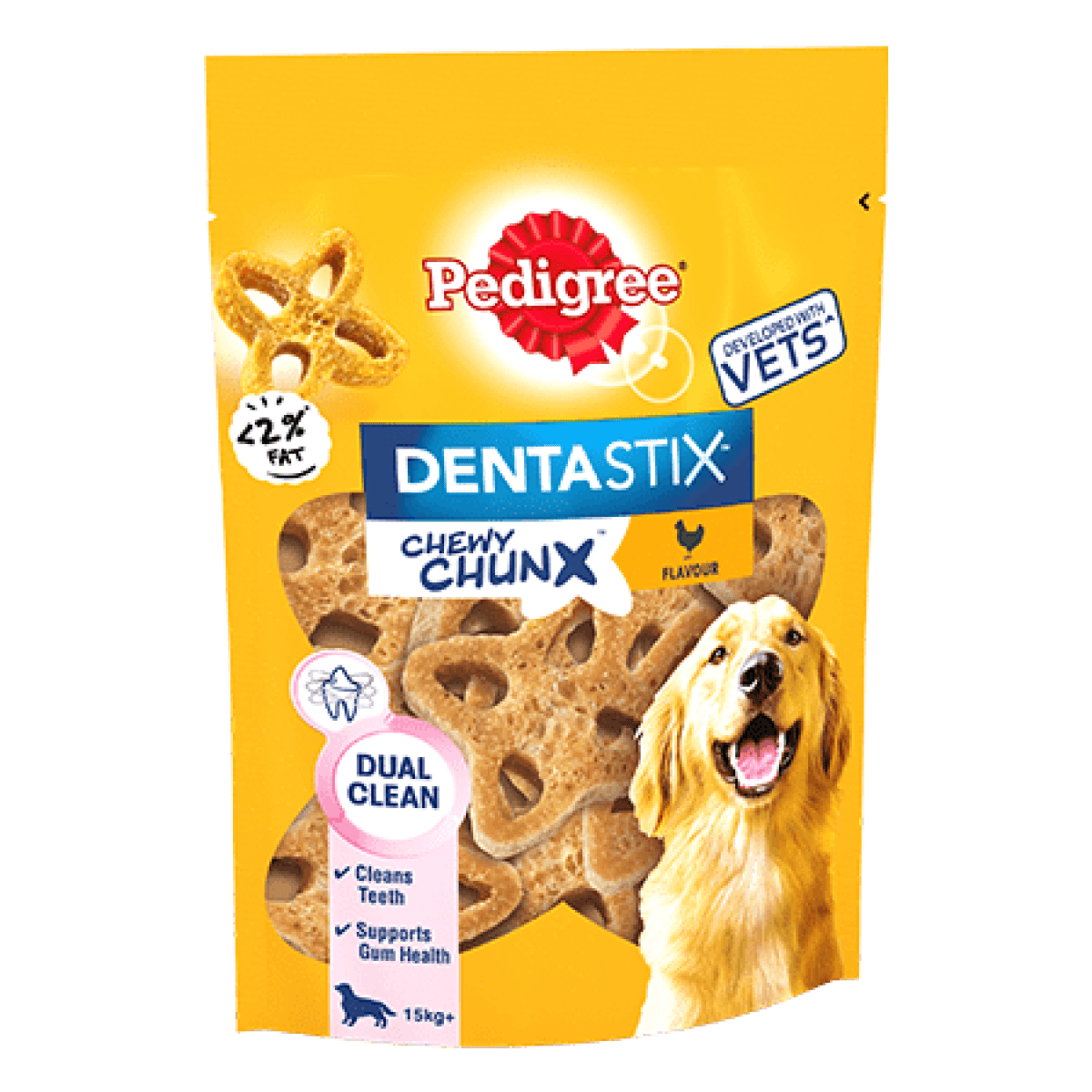 Pedigree Dentastix Chewy Chunx Maxi- Chicken 68g – Pawfect Supplies Ltd Product Image