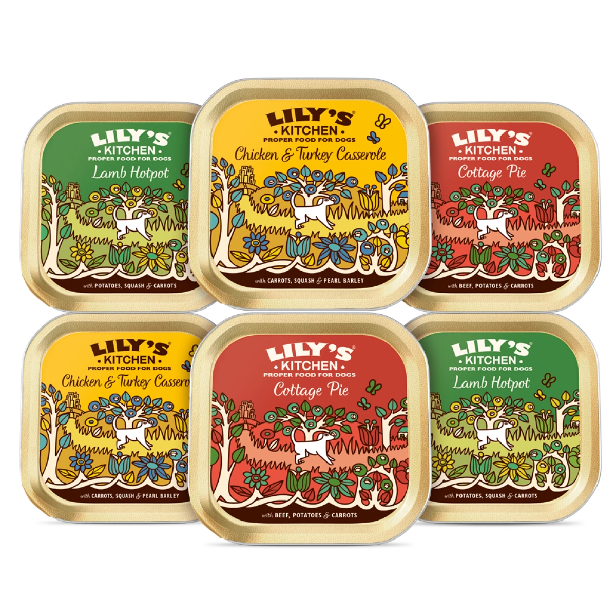 Lily's Kitchen Classics Multipack 6 x 150g Main Image