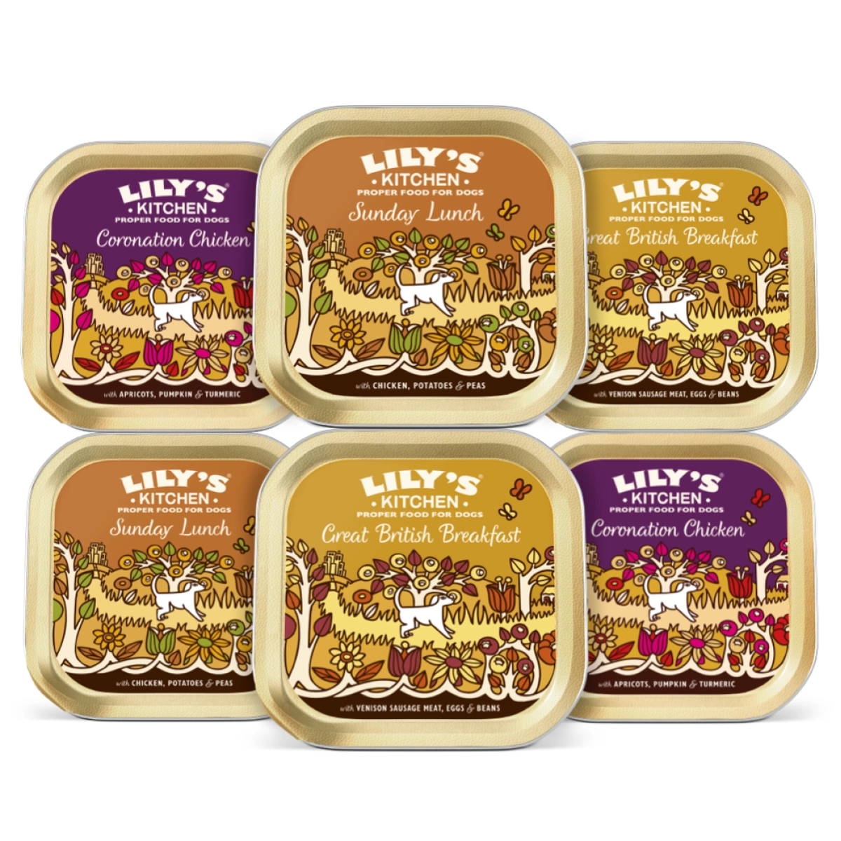 Lily's Kitchen Weekend Favourites 6 x 150g Main Image