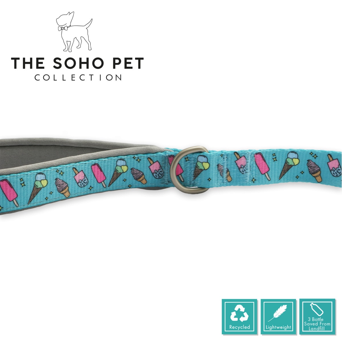 Soho Collection - Ice Cream Patterned Lead Main Image