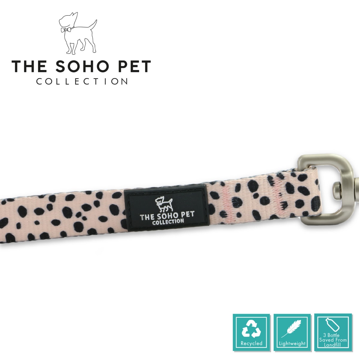 Soho Collection - Dalmatian Patterned Lead Main Image