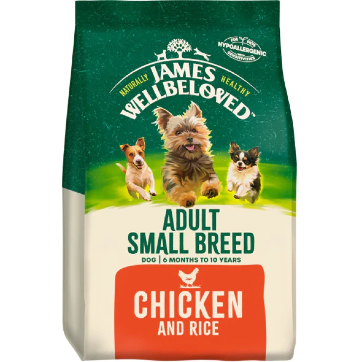 James Wellbeloved Adult Small Breed - Chicken 1.5kg Main Image