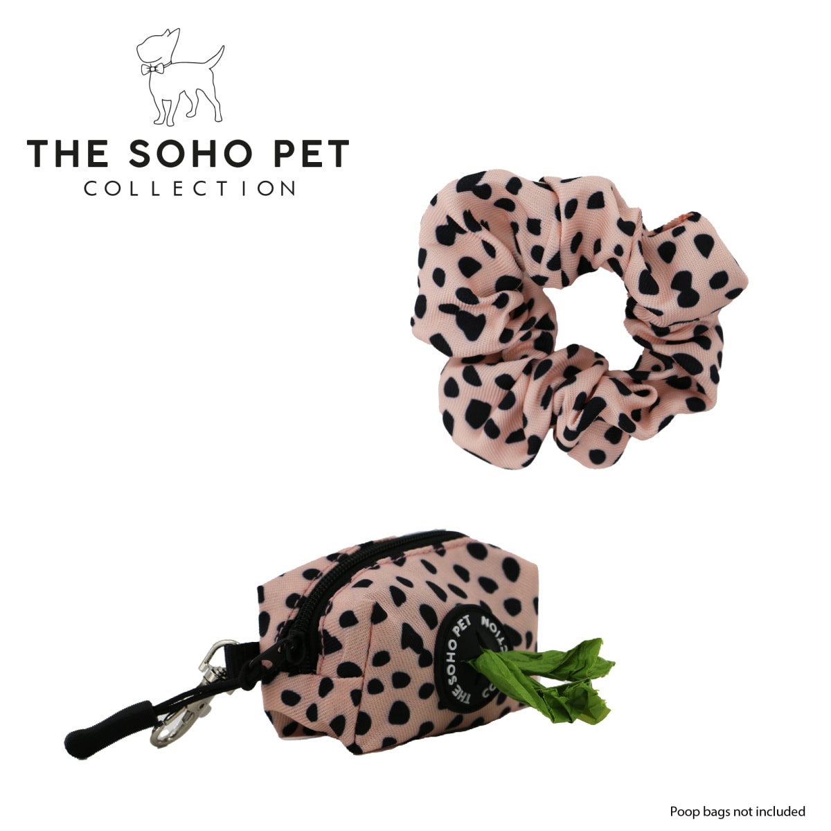 Soho Collection - Dalmatian Poop Bag & Scrunchie Main Image