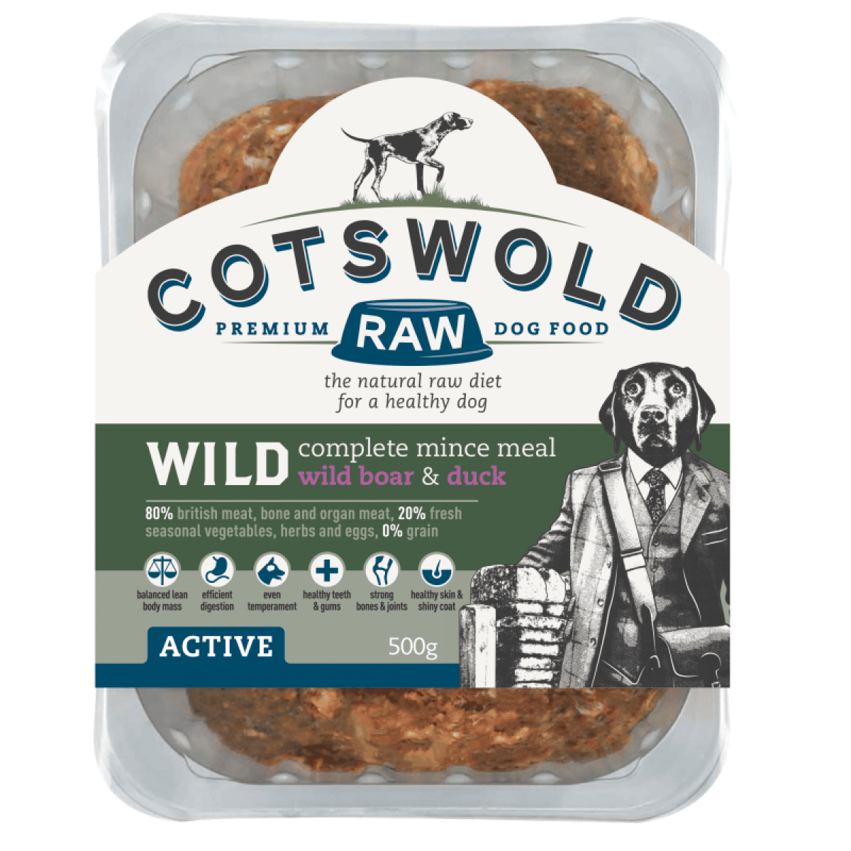 Cotswold Wild Mince Wild Boar & Duck 1kg Main Image