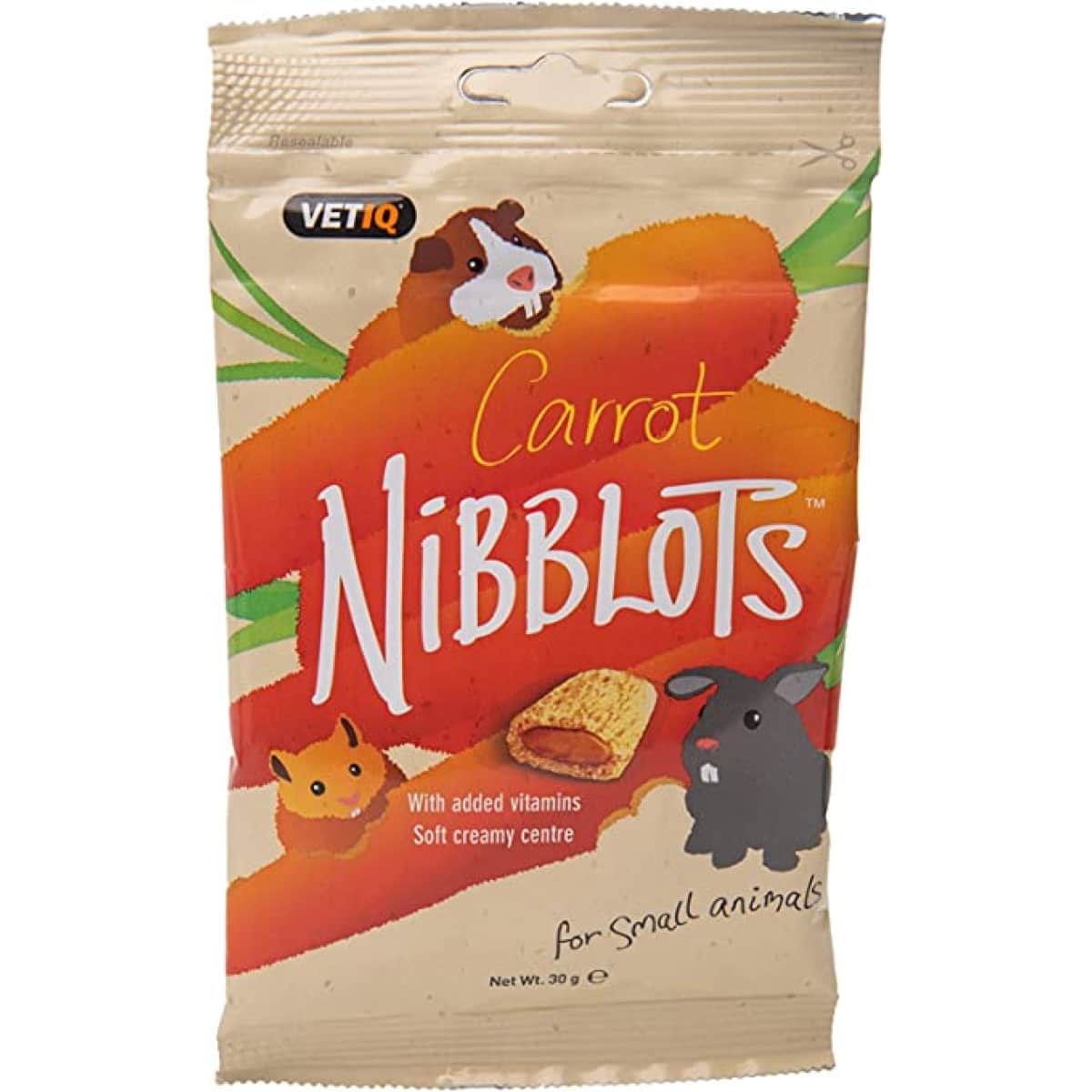 VetIQ Nibblots 30g - Carrot Main Image