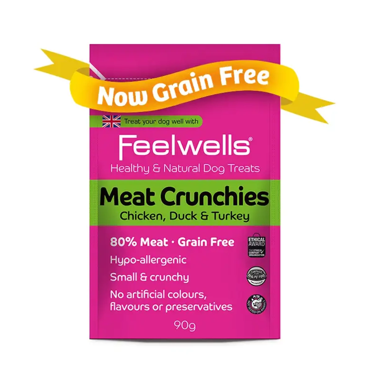 Feelwells Meat Crunchies 90g Main Image