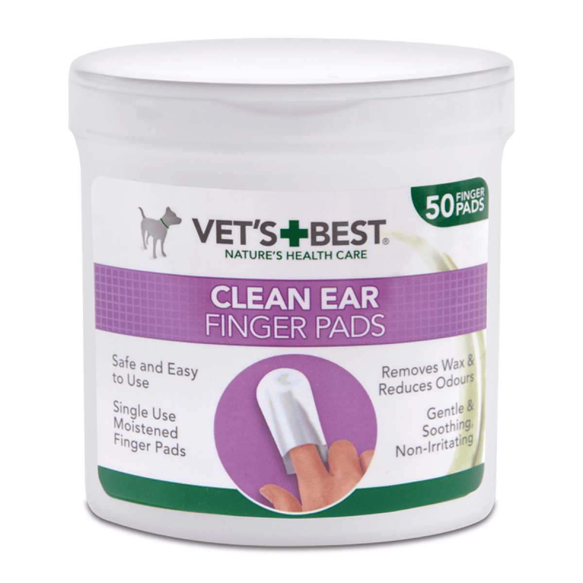 Vet's Best Ear Cleaning Finger Pads x 50 Main Image