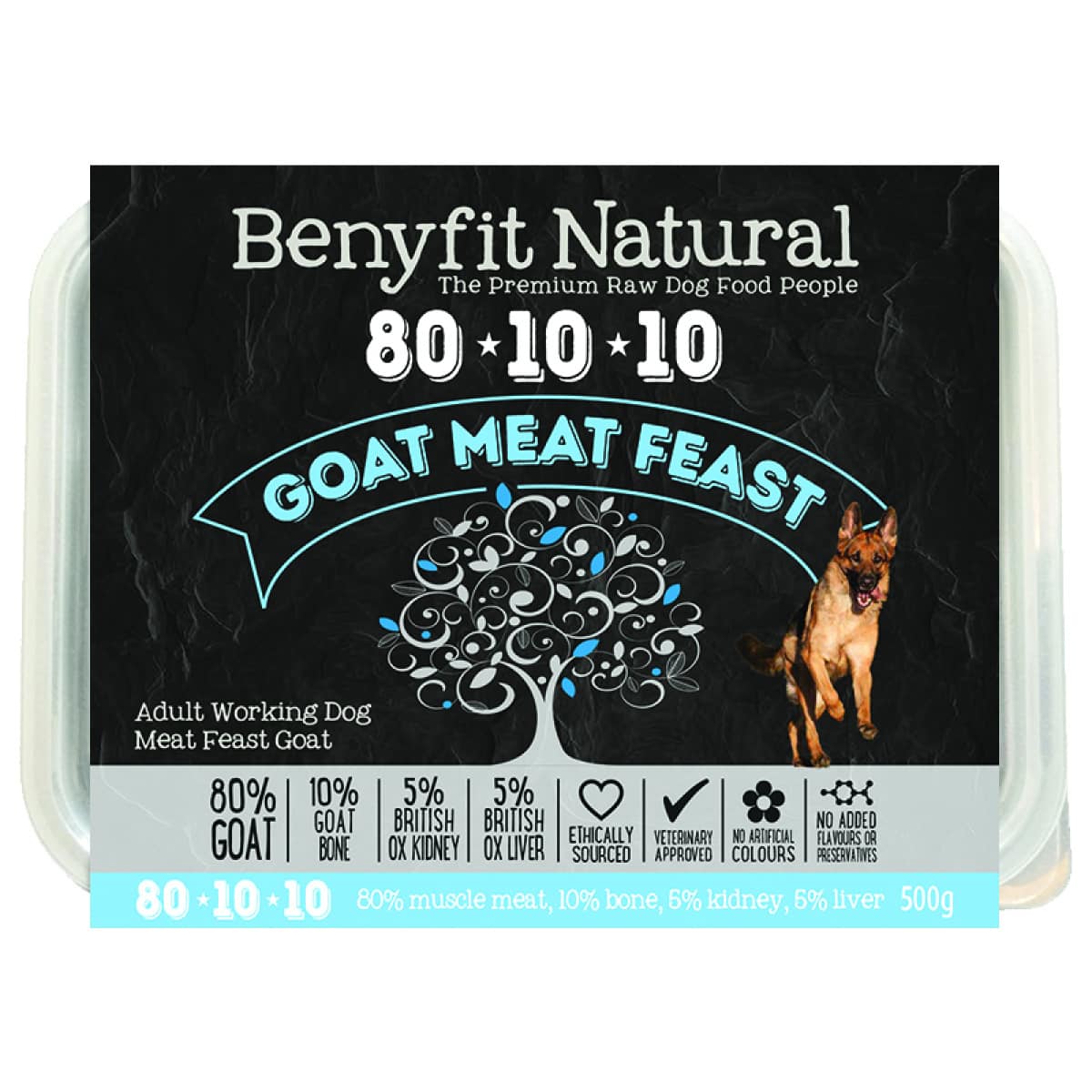 Benyfit Natural 80/10/10 - Goat Meat Feast 500g Main Image