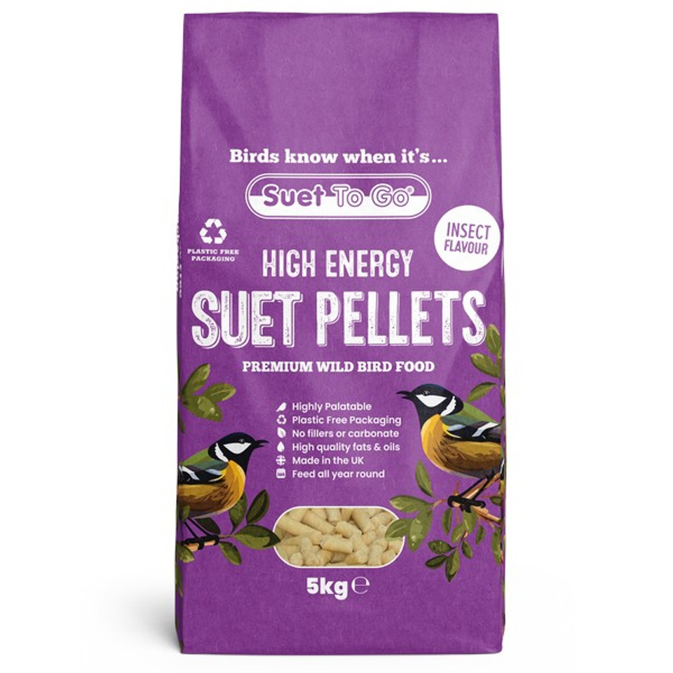 268514__02105 Suet To Go High Energy Suet Pellets Insect 500g - Image 1