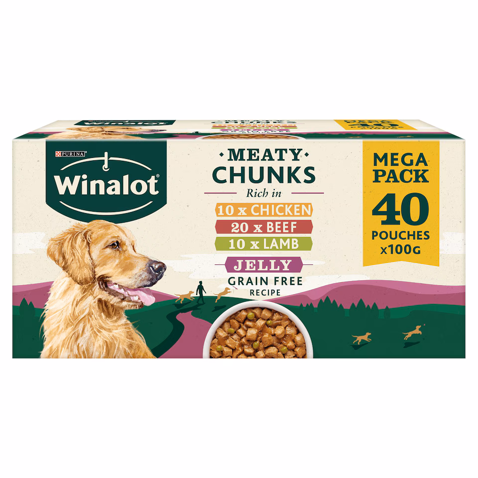 29fba7f0-5c8b-4371-b7a9-cb7615ff8823_842779545 Winalot Meaty Chunks Mixed in Jelly 40 x 100g - Image 1