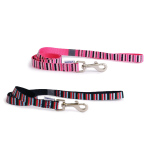 Ancol Made From Lead - Candy Stripe Pink - Image 2