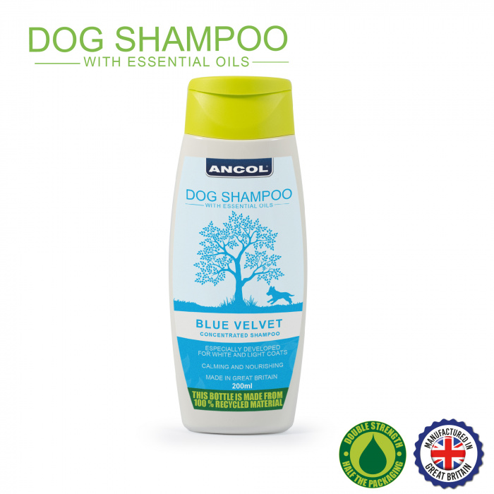 Ancol Dog Shampoo 200ml - Blue Velvet Main Image