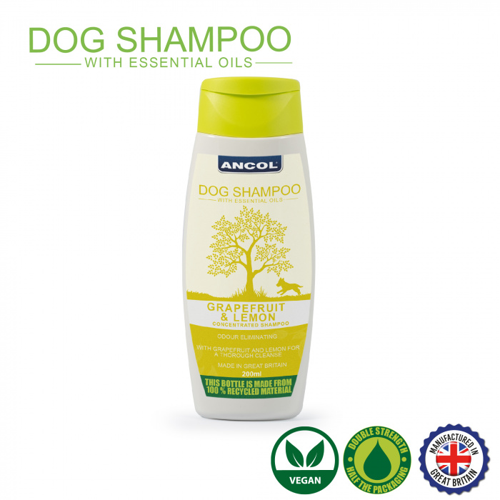 Ancol Dog Shampoo 200ml - Grapefruit & Lemon Main Image