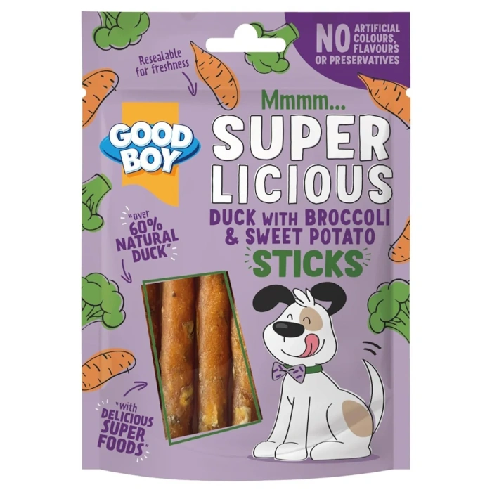 Good Boy Superlicious Duck with Broccoli & Sweet Potato 70g Main Image