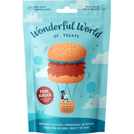 Wonderful World of Treats 50g - Pork Burger