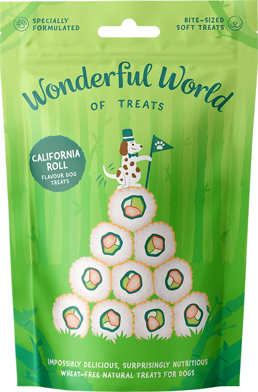 66309cb57371ad37a932f4ab_WWOT_Sushi_California Wonderful World of Treats 50g - California Rolls - Image 1