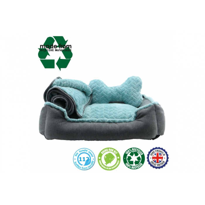 Made From Dog Bed Set - Blue Main Image