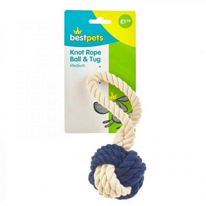 Bestpets Knot Rope Ball & Tug Main Image