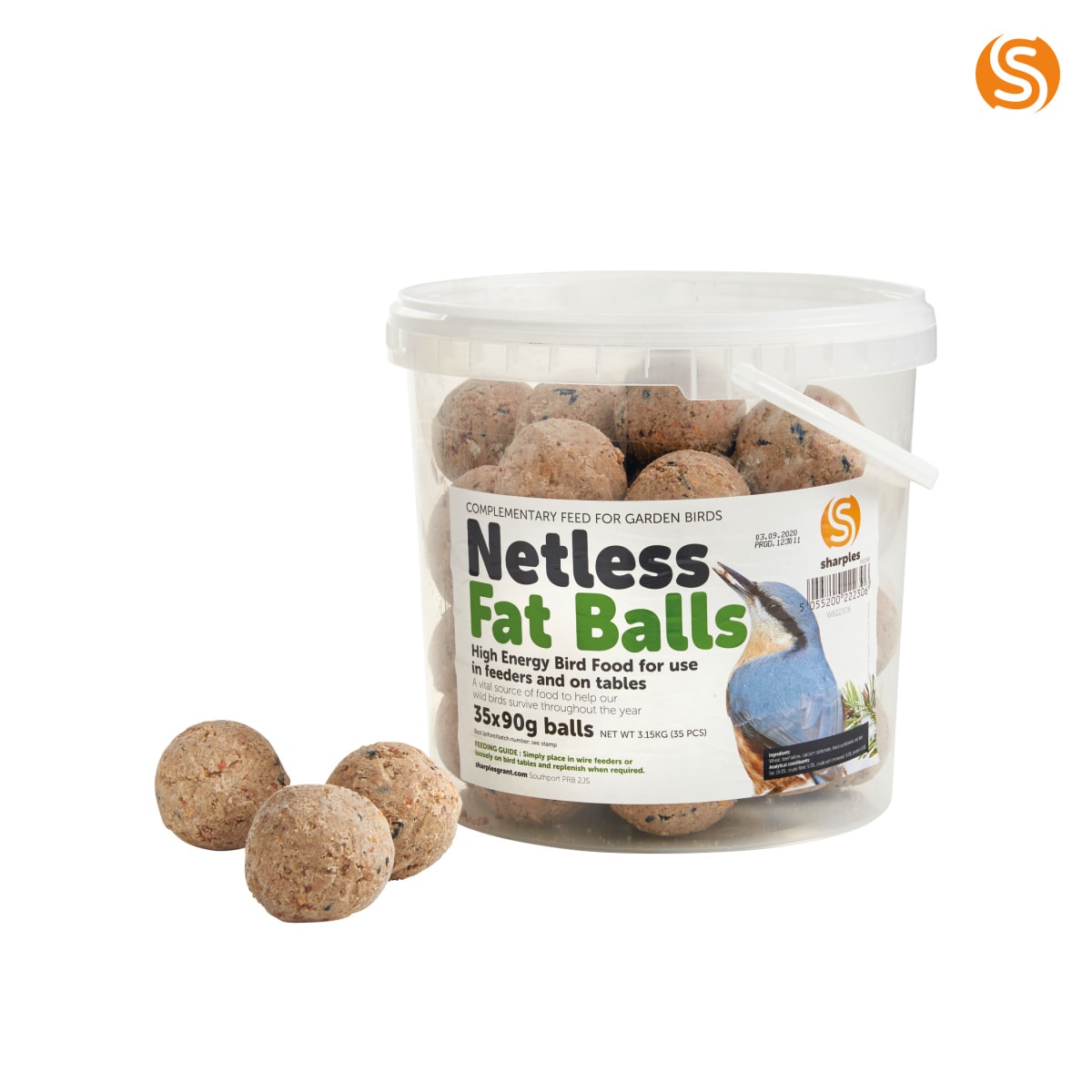 Treat N Eat Fat Balls Netless 35 x 90g Main Image