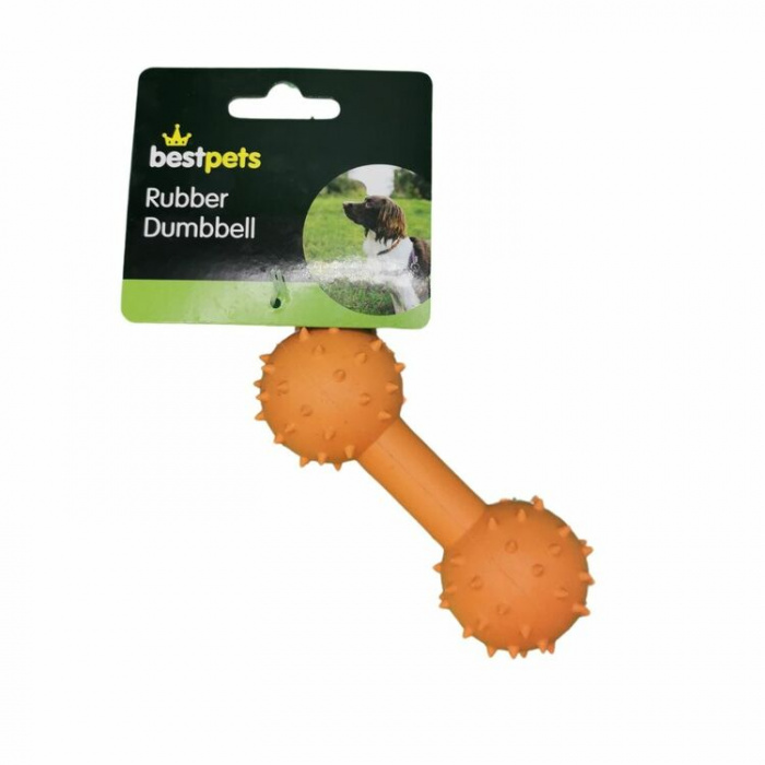 Bestpets Rubber Dumbbell 11.5cm Main Image