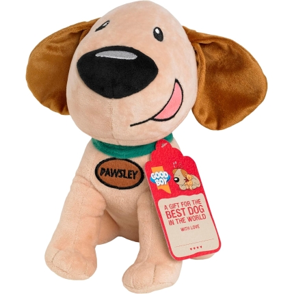 Good Boy Christmas Pawsley Dog Toy 10"