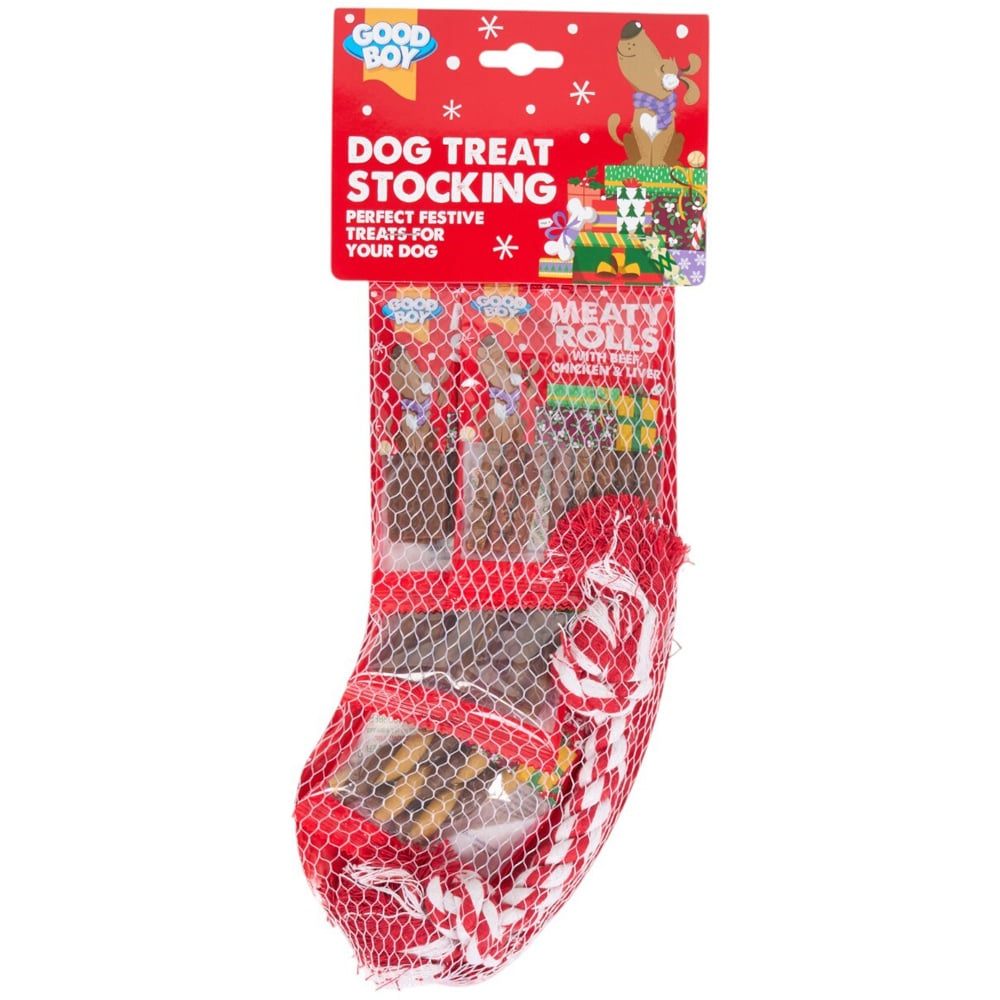 8483783-1 Good Boy Dog Treat Stocking 155g - Image 1