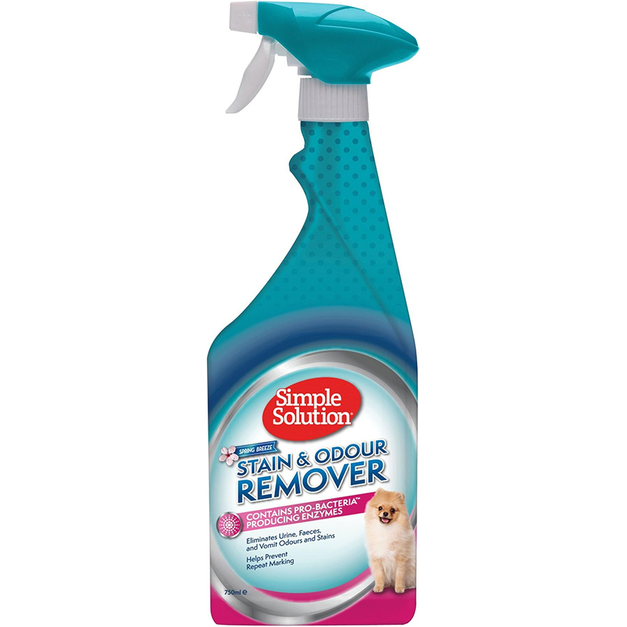 900_7100722 Simple Solution Stain & Odour Remover 750ml - Spring Breeze - Image 1