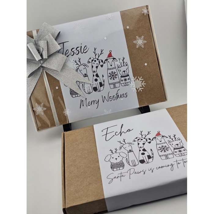 Christmas Gift Box - Pointer Dog Biscuits Main Image