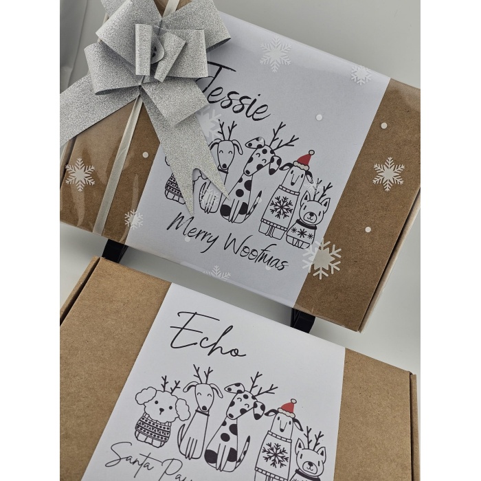 Christmas Gift Box - Pointer Dog Biscuits Main Image