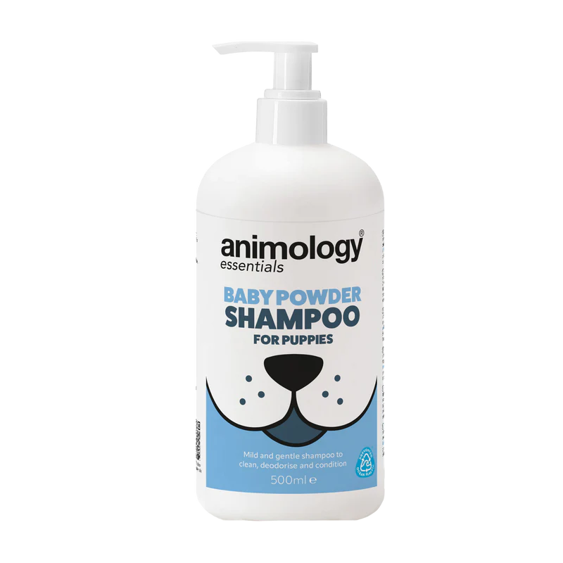 AE_500ml_BabyPowder_front_x800 Animology Essential - Baby Powder Shampoo 500ml - Image 1
