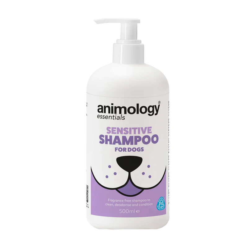 AE_500ml_Sensitive_front_x800 Animology Essential - Sensitive Shampoo 500ml - Image 1