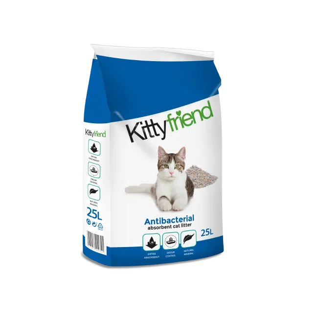 AntibacterialAbsorbentCatLitter_img.png Kittyfriend Antibacterial 25ltr - Image 1