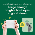 Earth Rated Dog Eye Wipes 60pk - Image 5