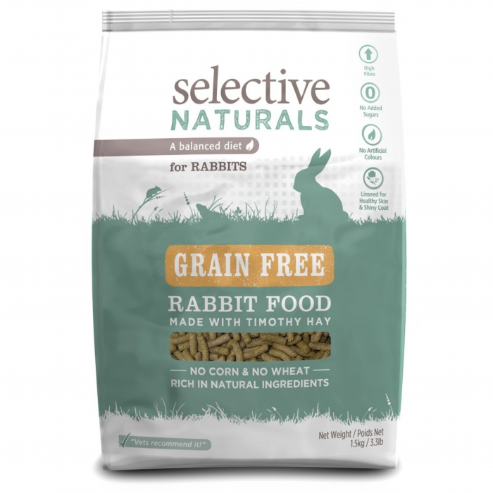 Selective Naturals Grain Free 1.5kg - Rabbit Main Image
