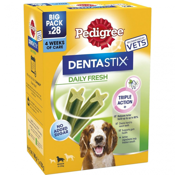 Pedigree Dentastix Fresh Medium 28stk Main Image