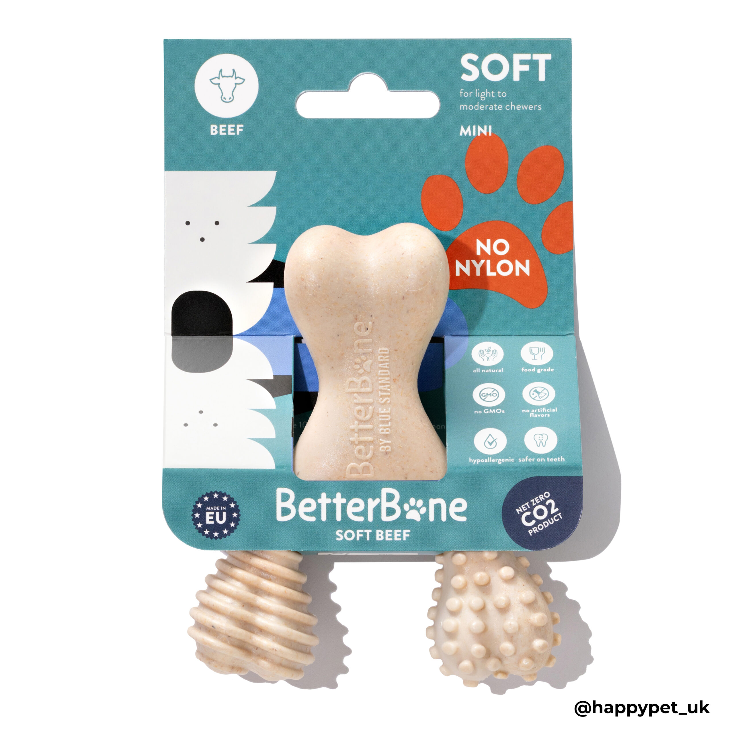 BSI-100-105 Better Bone Soft Mini Beef 2 Betterbone Soft - Beef - Image 1