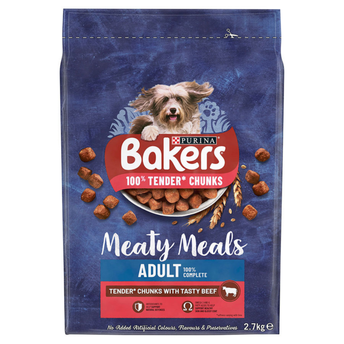 Bakers Meaty Meals Beef 2.7kg Main Image