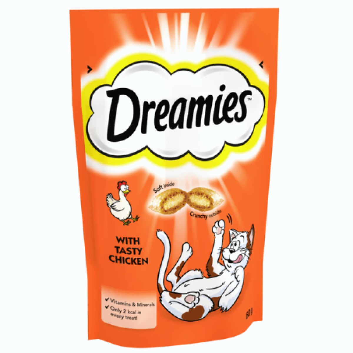 Dreamies with Tasty Chicken 60g Main Image
